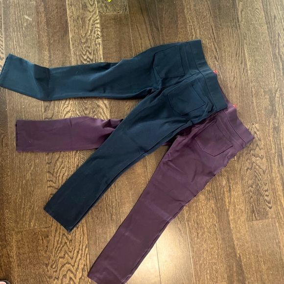 SPANX 4-pocket skinny Ponte Pants Small TWO PAIRS! Perfect Pant On-the-go! - Picture 4 of 6